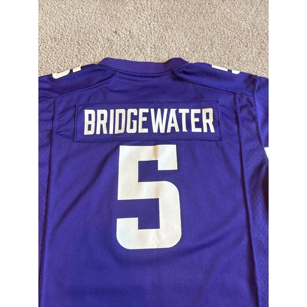Teddy Bridgewater Minnesota Vikings Nike Youth NFL Jersey Size Large